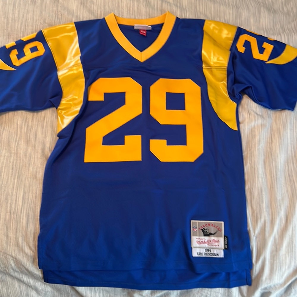 Eric Dickerson Los Angeles Rams Mitchell and Ness 1984 Replica Jersey
